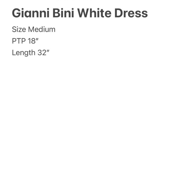 Gianni Bini White Eyelet Mini Dress - Picture 6 of 6